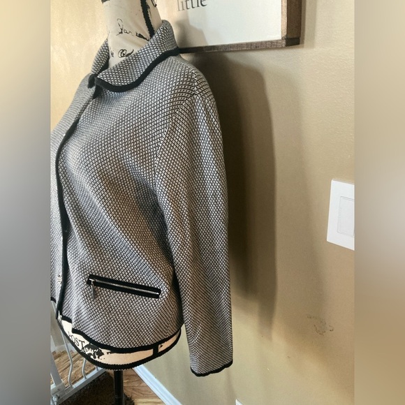 Jones New York button down blazer size L women’s - Picture 3 of 9